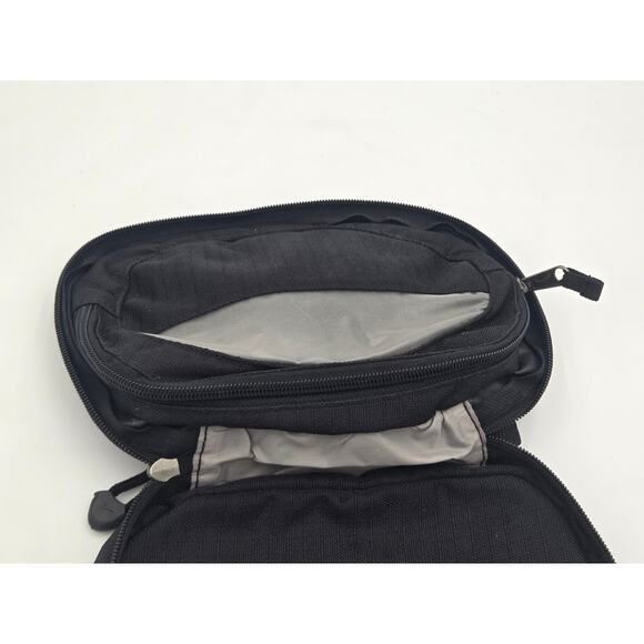Nike Toiletry Travel Bag Black Grooming Kit Swoosh - Picture 6 of 8